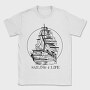 Sailing Boat, Tricou Barbati (Unisex)