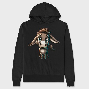 Sad Donkey, Hanorac Oversize Barbati (Unisex)