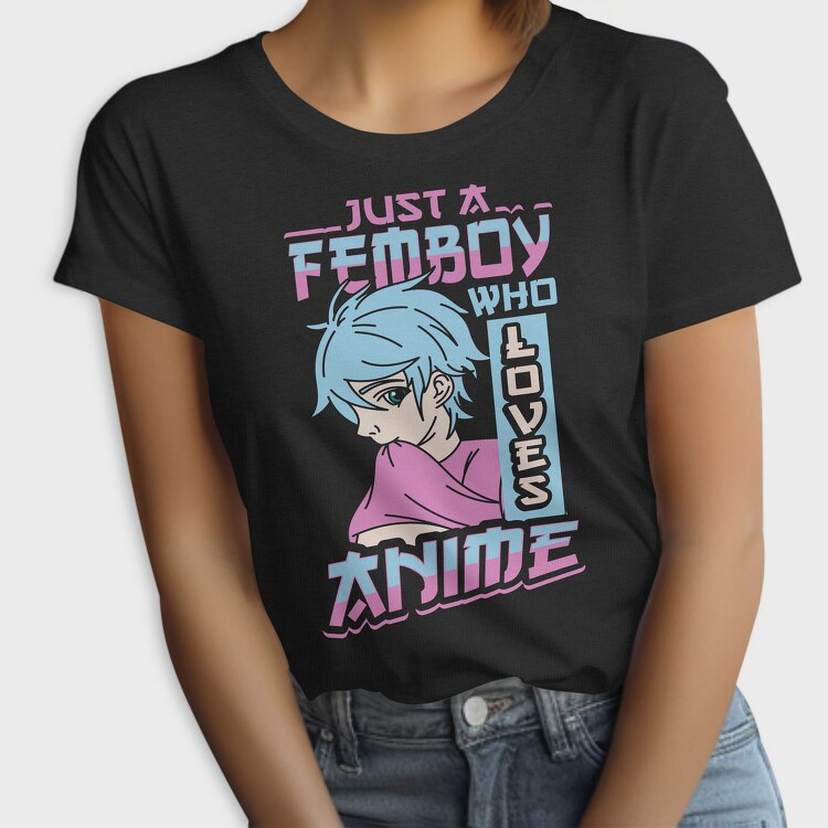 Femboy Who Loves Anime, Tricou Femei