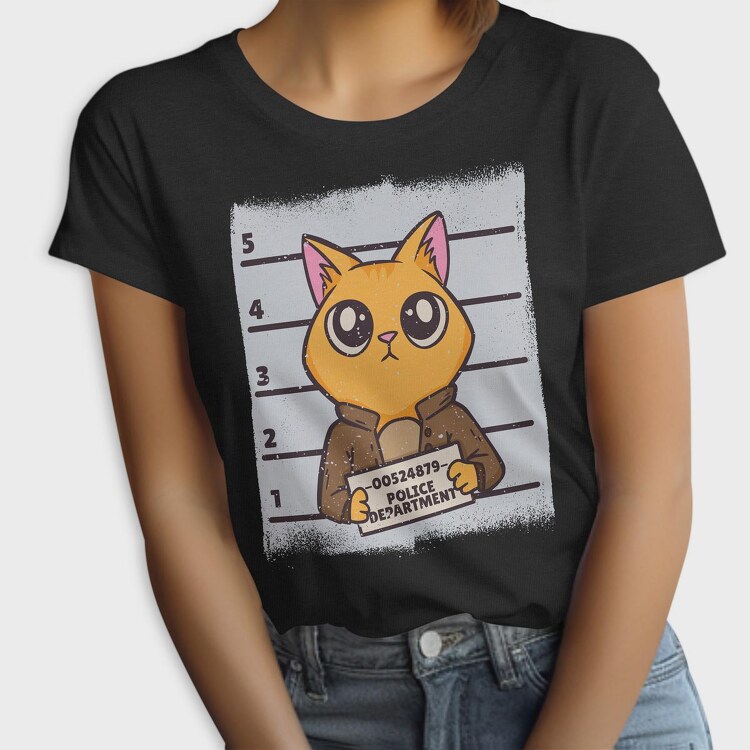 Mugshot Cat, Tricou Femei
