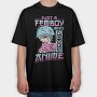 Femboy Who Loves Anime, Tricou Oversize Barbati (Unisex)