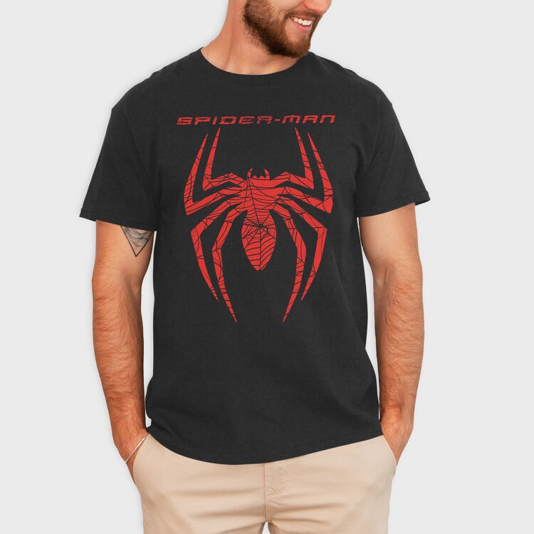 Spiderman Web Spin 5, Tricou Barbati (Unisex)