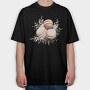 Macarons Bouquet, Tricou Oversize Barbati (Unisex)