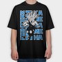Fight Me Ha, Tricou Oversize Barbati (Unisex)