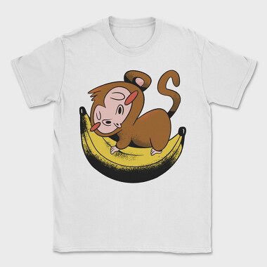 Banana Monkey Ride, Tricou Barbati (Unisex)