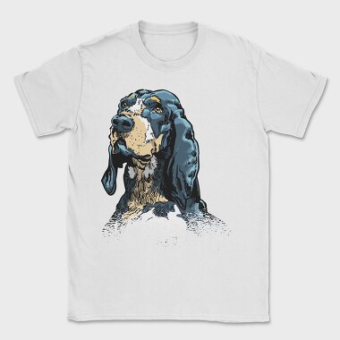 Basset Hound Whisper, Tricou Barbati (Unisex)