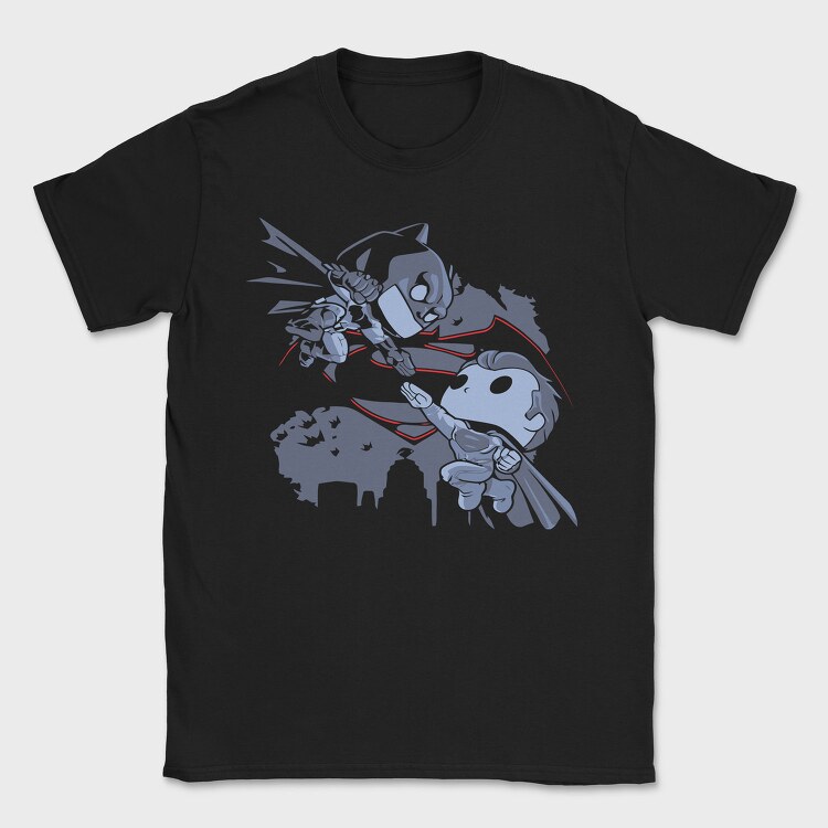 Batman Vs Robin, Tricou Barbati (Unisex)