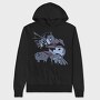 Batman Vs Robin, Hanorac Oversize Barbati (Unisex)