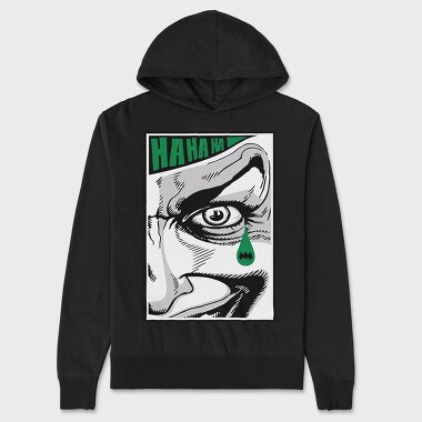 Batmans Laugh, Hanorac Oversize Barbati (Unisex)