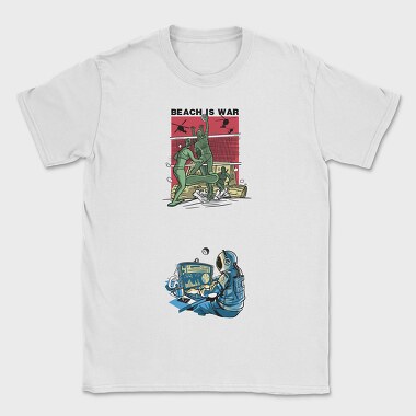 Beach Volleyball War, Tricou Barbati (Unisex)
