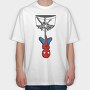 Spiderman Web Spinner, Tricou Oversize Barbati (Unisex)
