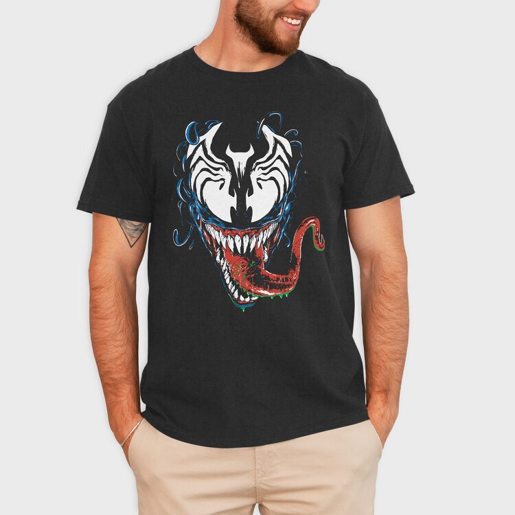 Venomous Grin 4, Tricou Barbati (Unisex)