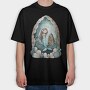 Mermaid Ocean Nest, Tricou Oversize Barbati (Unisex)