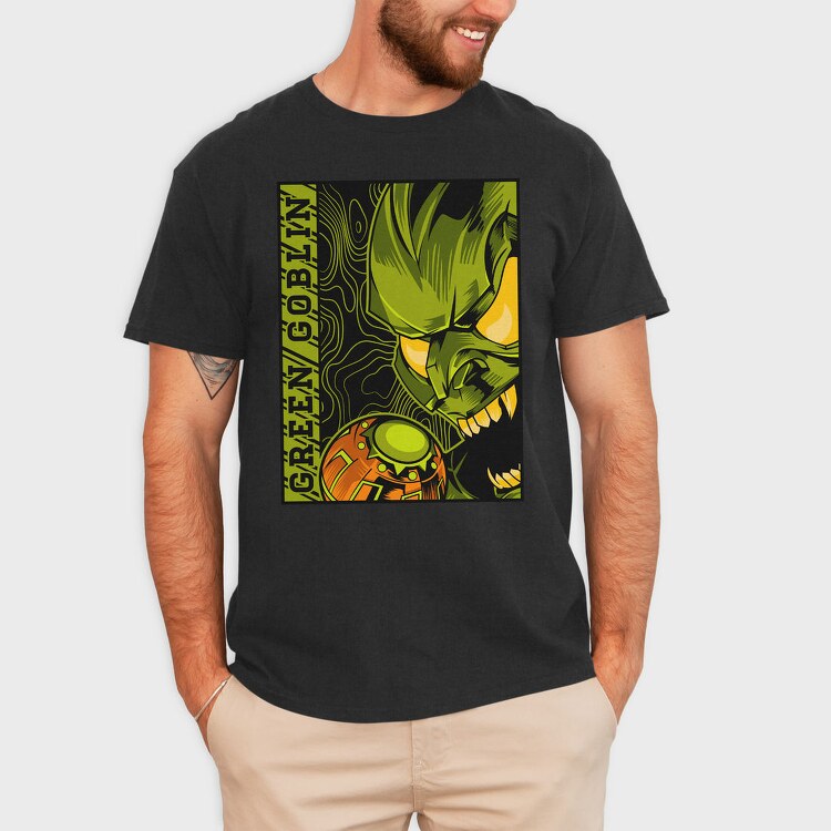 Green Goblin Roar 1, Tricou Barbati (Unisex)