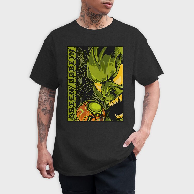 Green Goblin Roar 1, Tricou Barbati (Unisex)