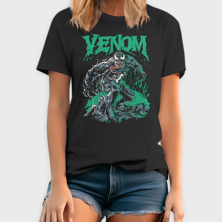 Venomous Splash, Tricou Barbati (Unisex)