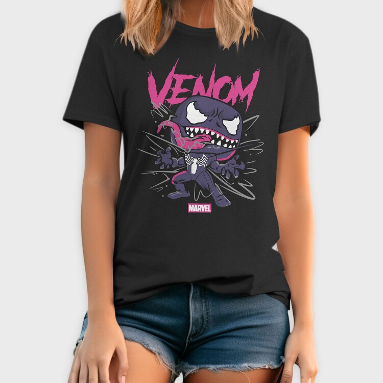 Venomized Spiderman, Tricou Barbati (Unisex)