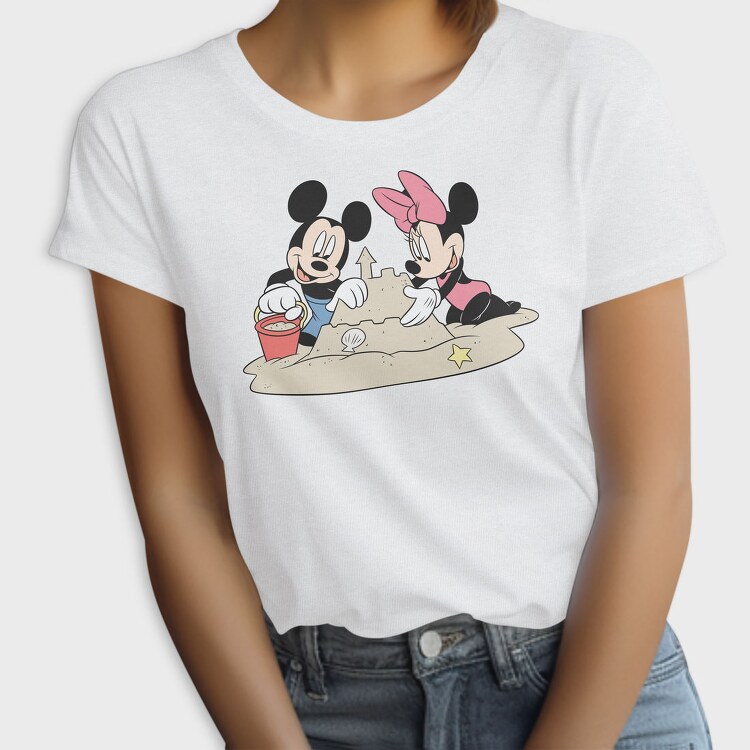Mickey Minnie Sandcastle, Tricou Femei