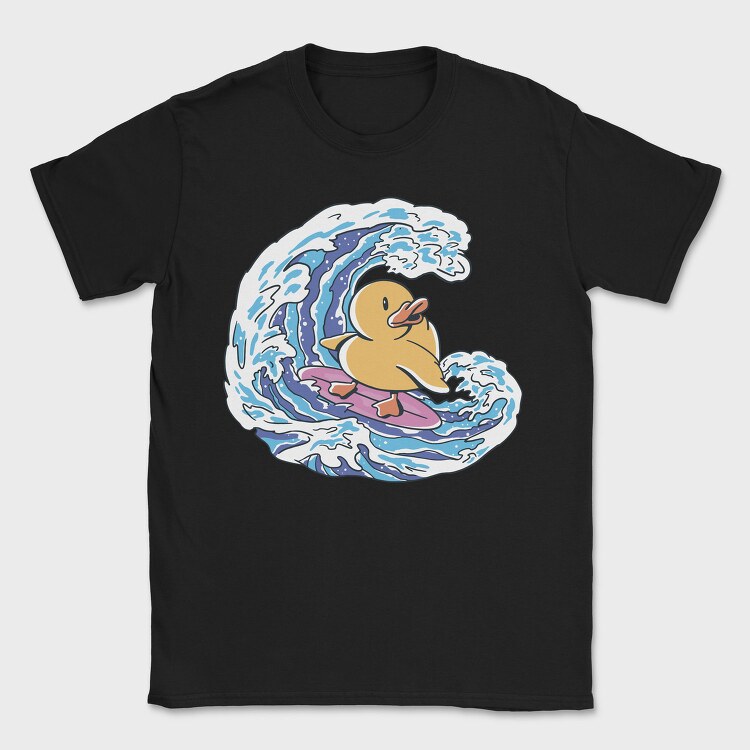 Rubber Duck Surf, Tricou Barbati (Unisex)