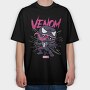Venomized Spiderman, Tricou Oversize Barbati (Unisex)
