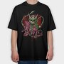 Zombie Skull Scream, Tricou Oversize Barbati (Unisex)