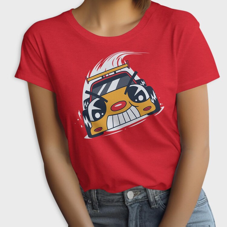 Race Car Cartoon, Tricou Femei