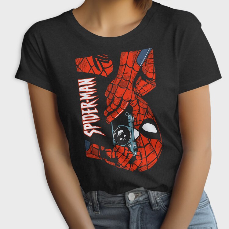 Spiderman Webbed Fist, Tricou Femei