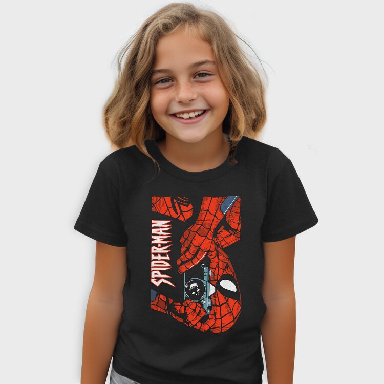 Spiderman Webbed Fist, Tricou Copii