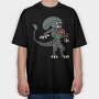 Alien Invader, Tricou Oversize Barbati (Unisex)