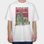 Beach Volleyball War 1, Tricou Oversize Barbati (Unisex)