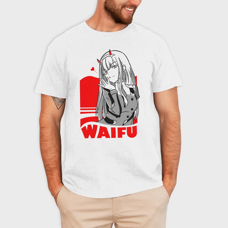 Waifu Love Devil, Tricou Barbati (Unisex)