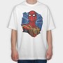 Spiderman Webbed Wonder, Tricou Oversize Barbati (Unisex)