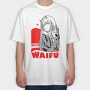 Waifu Love Devil, Tricou Oversize Barbati (Unisex)
