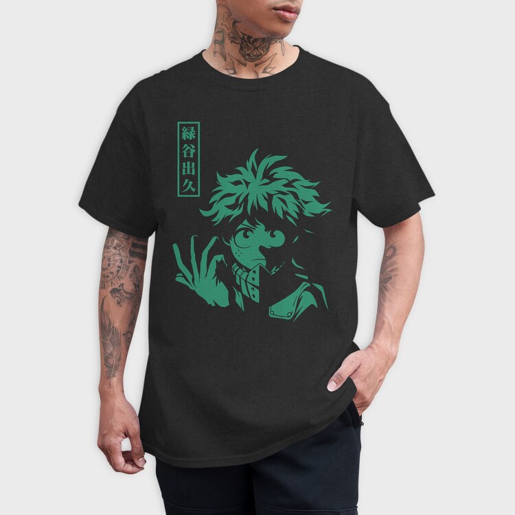 Green Leaf Ninja, Tricou Barbati (Unisex)