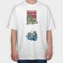 Beach Volleyball War, Tricou Oversize Barbati (Unisex)