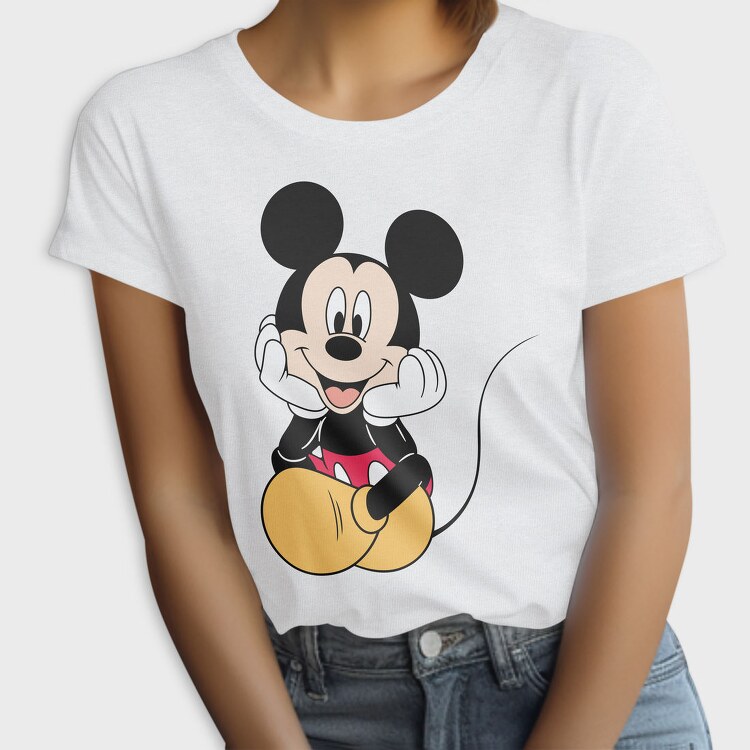Mickey Mouse Smile 1, Tricou Femei