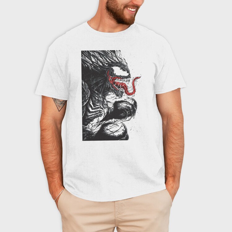 Venomous Scream, Tricou Barbati (Unisex)