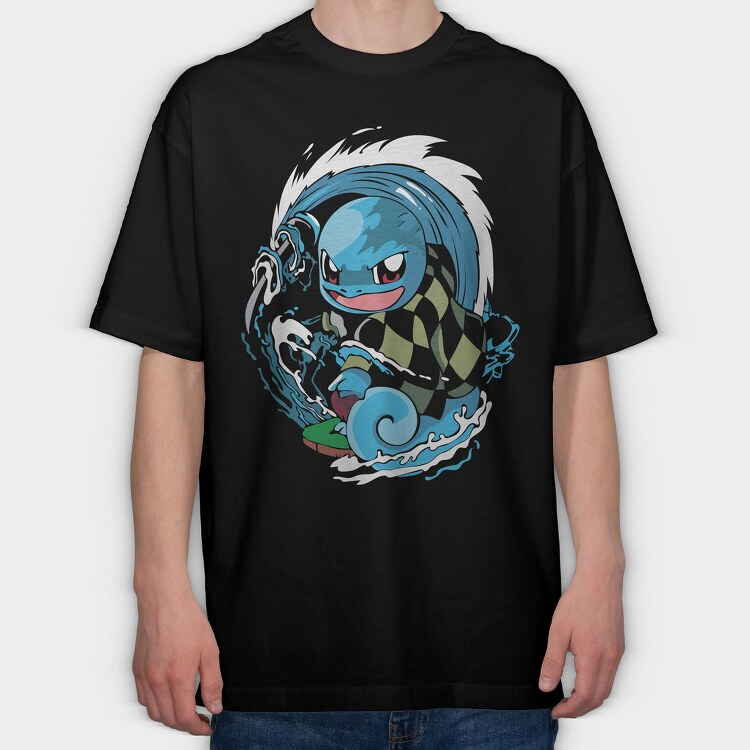 Wave Spirit, Tricou Oversize Barbati (Unisex)