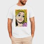Pop Art Girl, Tricou Barbati (Unisex)
