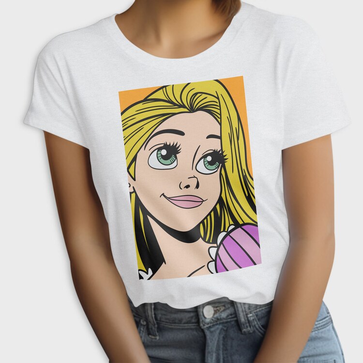 Pop Art Girl, Tricou Femei
