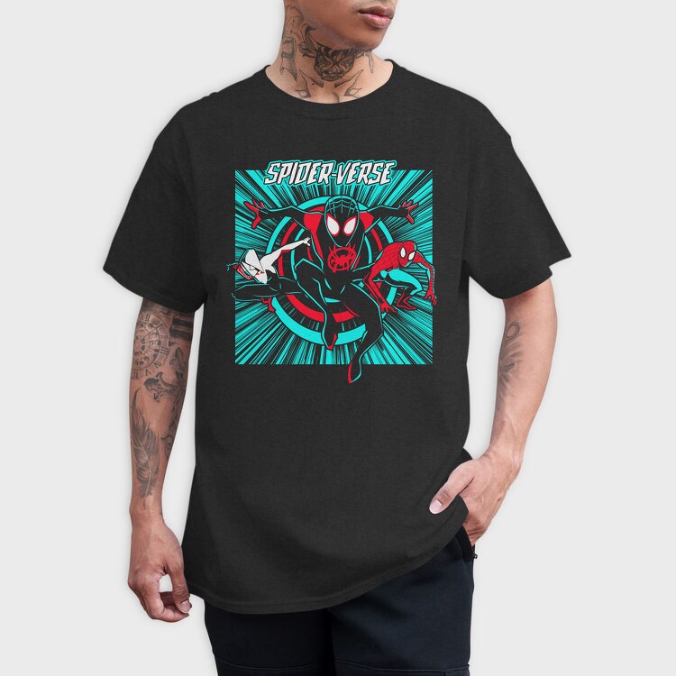 Spiderverse Burst, Tricou Barbati (Unisex)