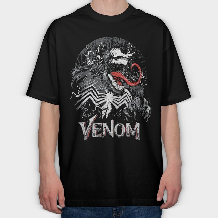 Venomous Venom, Tricou Oversize Barbati (Unisex)