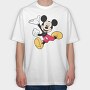 Mickey Mouse Wave 1, Tricou Oversize Barbati (Unisex)