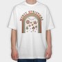 Merry Christmas Groovy, Tricou Oversize Barbati (Unisex)