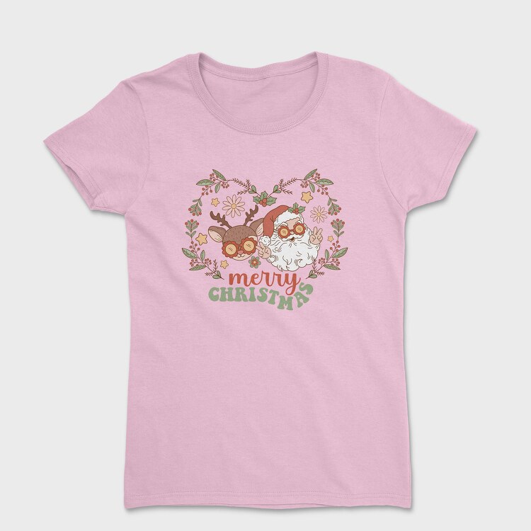 Merry Christmas Santa, Tricou Femei