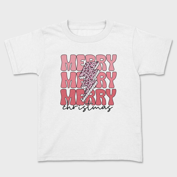 Merry Christmas Sleigh, Tricou Copii