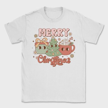 Merry Christmas Tree Cup, Tricou Barbati (Unisex)