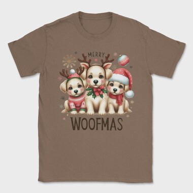 Merry Woofmas, Tricou Barbati (Unisex)