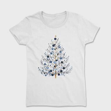 Minimalist Christmas Tree, Tricou Femei