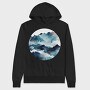 Misty Peaks Symphony, Hanorac Oversize Barbati (Unisex)